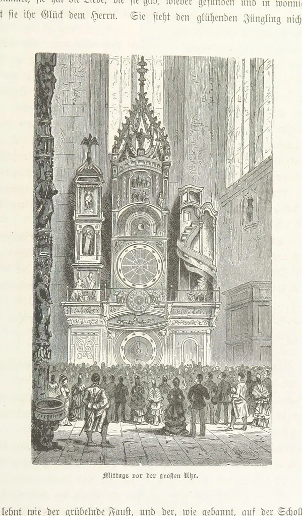 An illustration from Bilder aus Elsass Lothringen. Original-Zeichnungen von R. Assmus ... Schilderungen von K. S, 1876, leaf 257