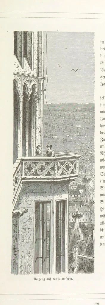 An illustration from Bilder aus Elsass Lothringen. Original-Zeichnungen von R. Assmus ... Schilderungen von K. S, 1876, leaf 265