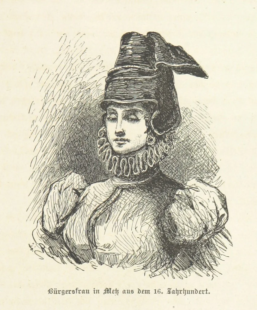 An illustration from Bilder aus Elsass Lothringen. Original-Zeichnungen von R. Assmus ... Schilderungen von K. S, 1876, leaf 27