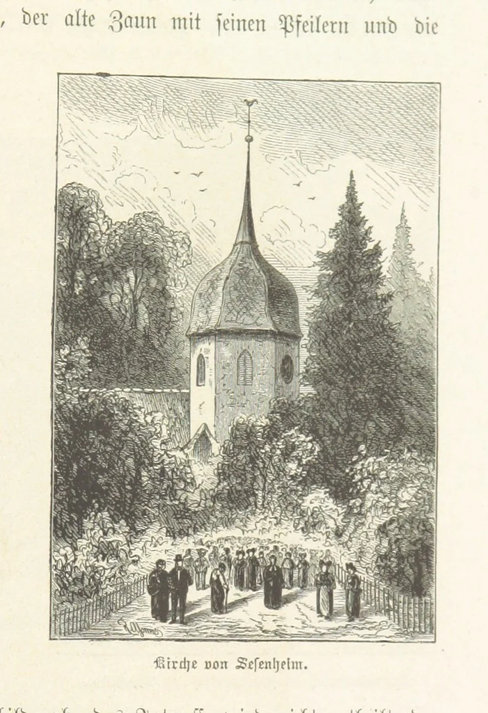 An illustration from Bilder aus Elsass Lothringen. Original-Zeichnungen von R. Assmus ... Schilderungen von K. S, 1876, leaf 289