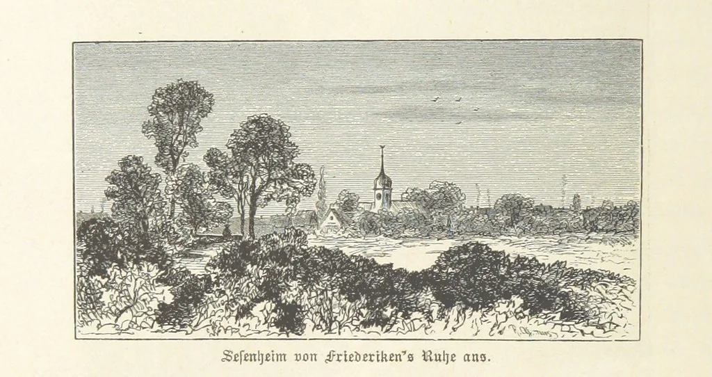 An illustration from Bilder aus Elsass Lothringen. Original-Zeichnungen von R. Assmus ... Schilderungen von K. S, 1876, leaf 292