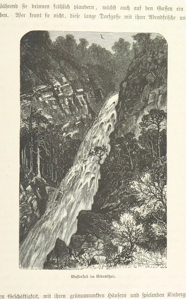 An illustration from Bilder aus Elsass Lothringen. Original-Zeichnungen von R. Assmus ... Schilderungen von K. S, 1876, leaf 305