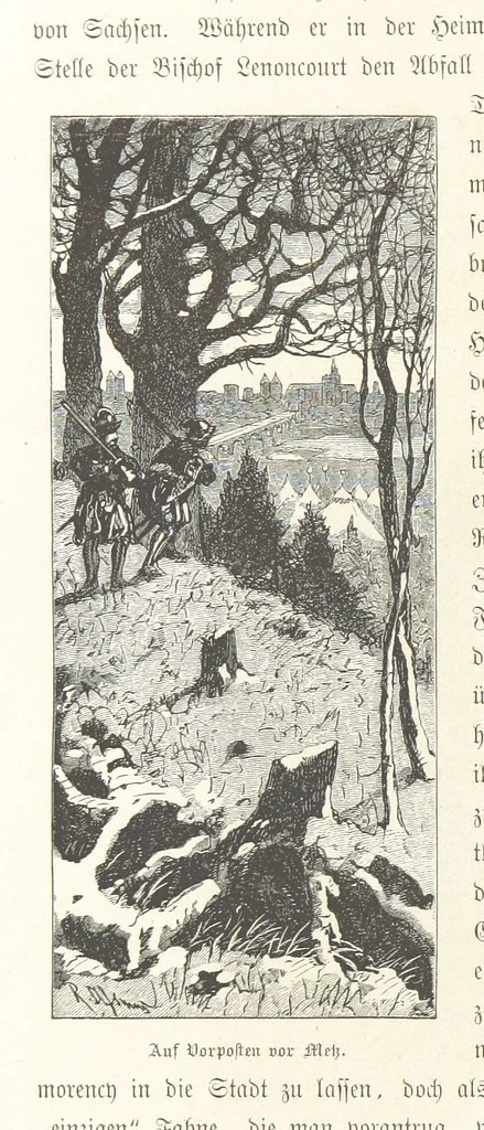 An illustration from Bilder aus Elsass Lothringen. Original-Zeichnungen von R. Assmus ... Schilderungen von K. S, 1876, leaf 32