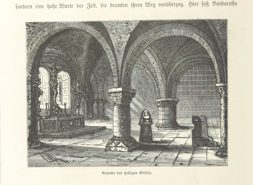 An illustration from Bilder aus Elsass Lothringen. Original-Zeichnungen von R. Assmus ... Schilderungen von K. S, 1876, leaf 320