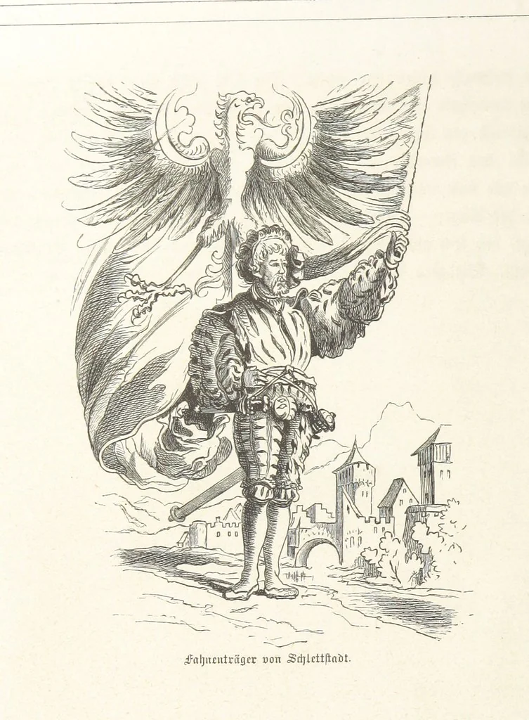 An illustration from Bilder aus Elsass Lothringen. Original-Zeichnungen von R. Assmus ... Schilderungen von K. S, 1876, leaf 328