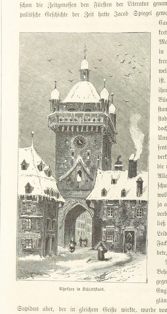 An illustration from Bilder aus Elsass Lothringen. Original-Zeichnungen von R. Assmus ... Schilderungen von K. S, 1876, leaf 330