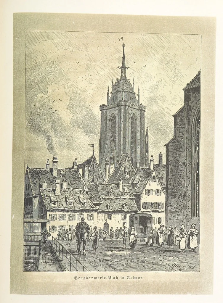 An illustration from Bilder aus Elsass Lothringen. Original-Zeichnungen von R. Assmus ... Schilderungen von K. S, 1876, leaf 341