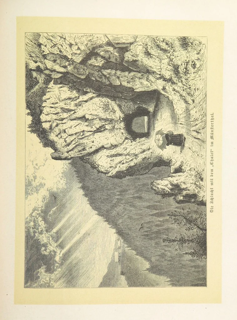 An illustration from Bilder aus Elsass Lothringen. Original-Zeichnungen von R. Assmus ... Schilderungen von K. S, 1876, leaf 345