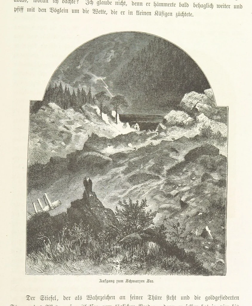 An illustration from Bilder aus Elsass Lothringen. Original-Zeichnungen von R. Assmus ... Schilderungen von K. S, 1876, leaf 351