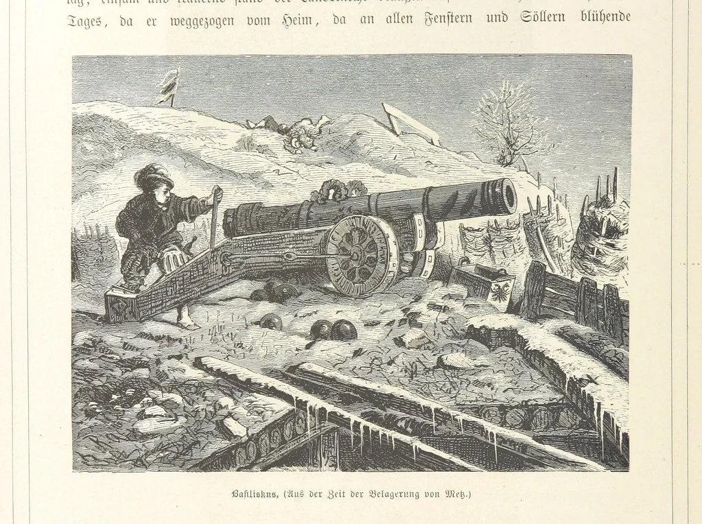 An illustration from Bilder aus Elsass Lothringen. Original-Zeichnungen von R. Assmus ... Schilderungen von K. S, 1876, leaf 36
