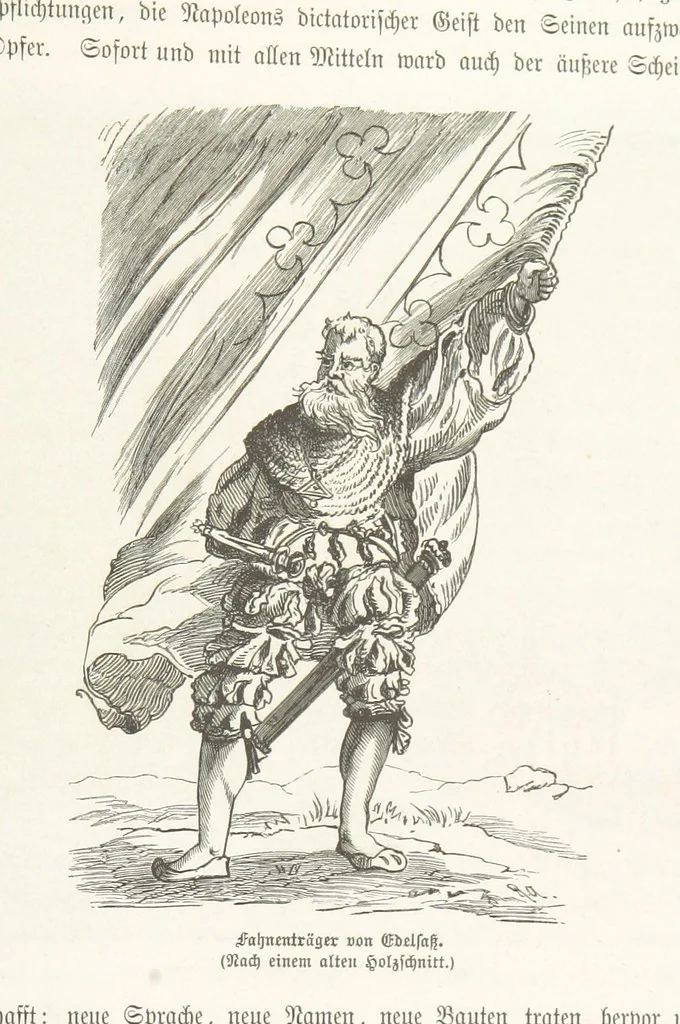 An illustration from Bilder aus Elsass Lothringen. Original-Zeichnungen von R. Assmus ... Schilderungen von K. S, 1876, leaf 365