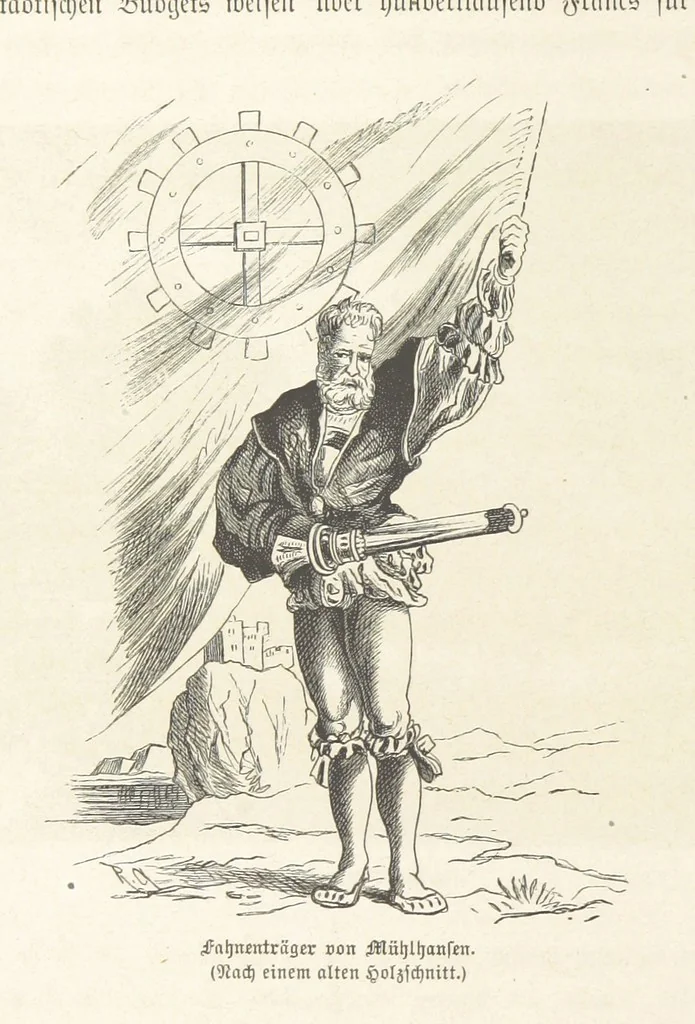 An illustration from Bilder aus Elsass Lothringen. Original-Zeichnungen von R. Assmus ... Schilderungen von K. S, 1876, leaf 372