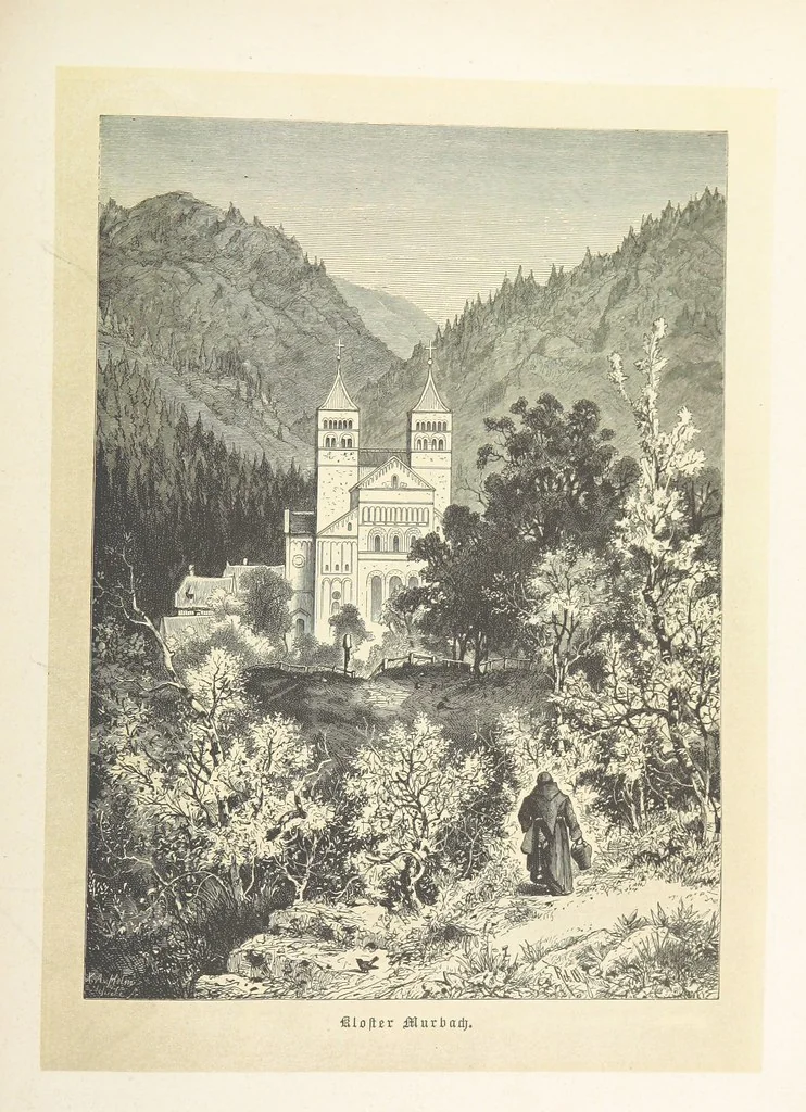 An illustration from Bilder aus Elsass Lothringen. Original-Zeichnungen von R. Assmus ... Schilderungen von K. S, 1876, leaf 379