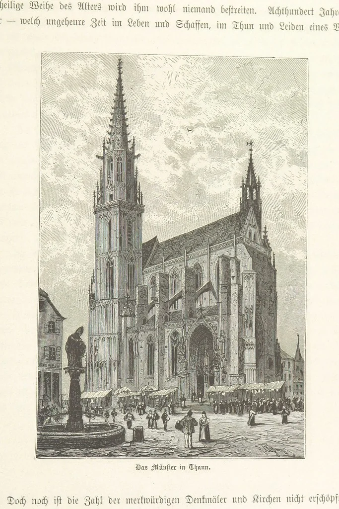An illustration from Bilder aus Elsass Lothringen. Original-Zeichnungen von R. Assmus ... Schilderungen von K. S, 1876, leaf 383