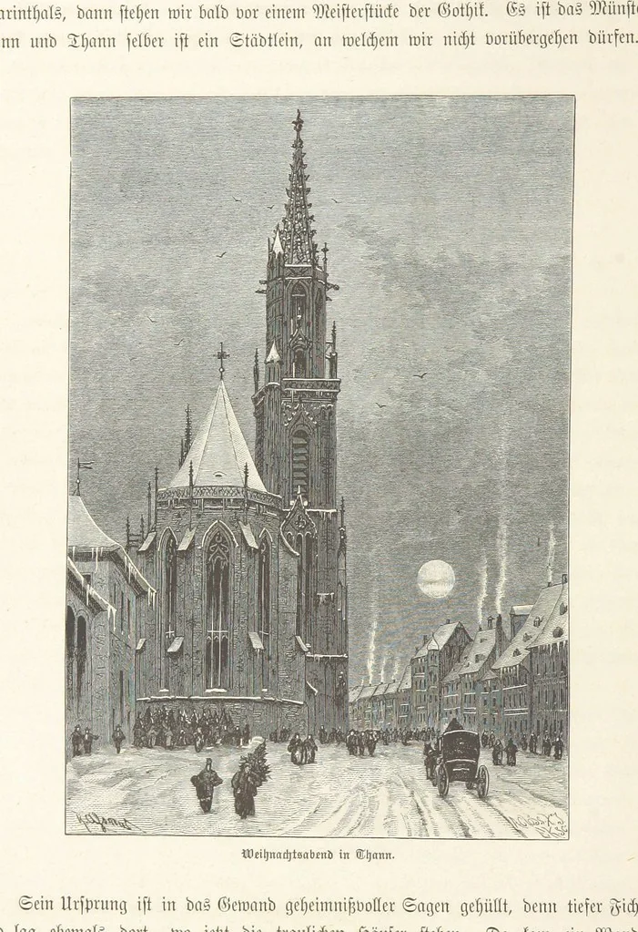 An illustration from Bilder aus Elsass Lothringen. Original-Zeichnungen von R. Assmus ... Schilderungen von K. S, 1876, leaf 384