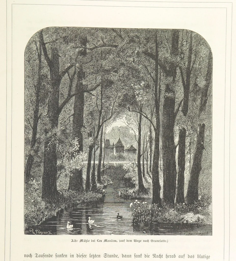 An illustration from Bilder aus Elsass Lothringen. Original-Zeichnungen von R. Assmus ... Schilderungen von K. S, 1876, leaf 69