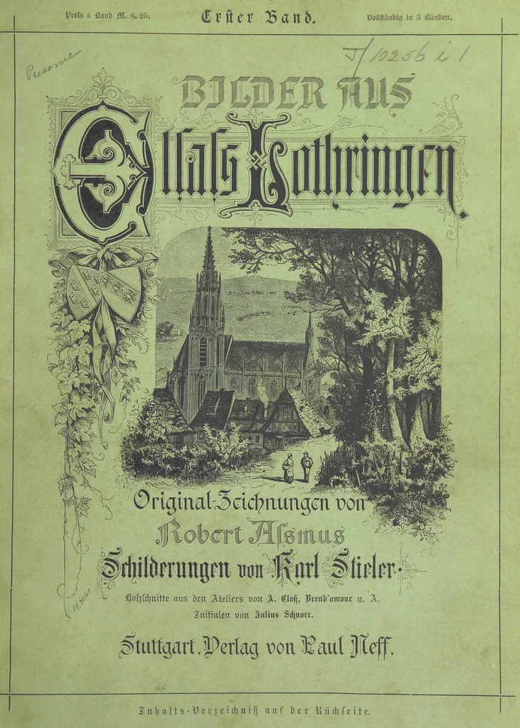 An illustration from Bilder aus Elsass Lothringen. Original-Zeichnungen von R. Assmus ... Schilderungen von K. S, 1876, leaf 7