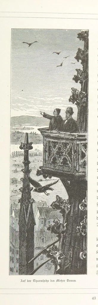 An illustration from Bilder aus Elsass Lothringen. Original-Zeichnungen von R. Assmus ... Schilderungen von K. S, 1876, leaf 73