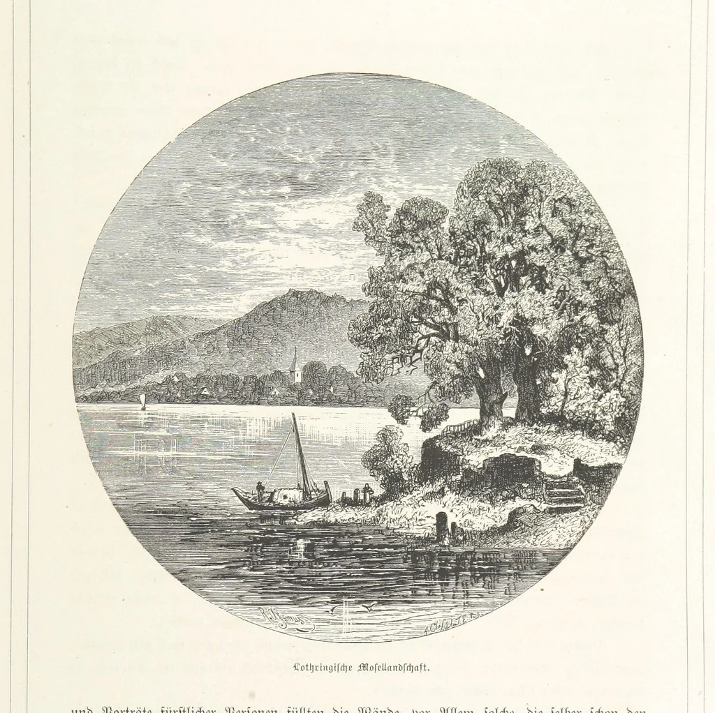 An illustration from Bilder aus Elsass Lothringen. Original-Zeichnungen von R. Assmus ... Schilderungen von K. S, 1876, leaf 77