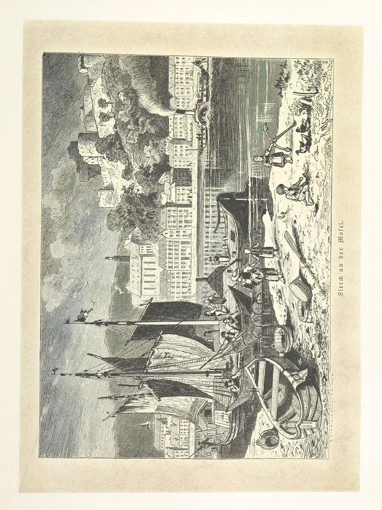 An illustration from Bilder aus Elsass Lothringen. Original-Zeichnungen von R. Assmus ... Schilderungen von K. S, 1876, leaf 81
