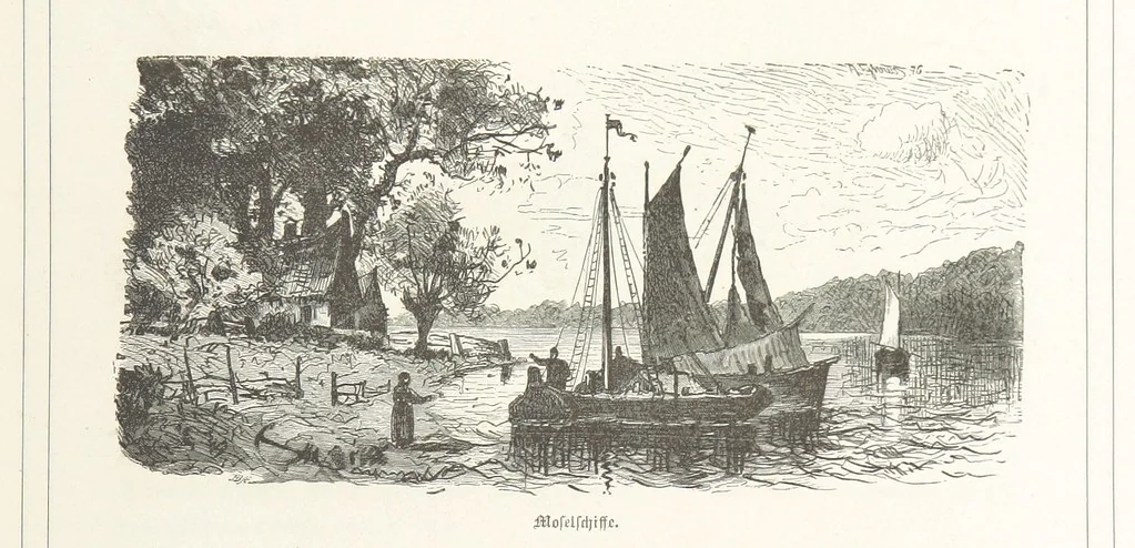 An illustration from Bilder aus Elsass Lothringen. Original-Zeichnungen von R. Assmus ... Schilderungen von K. S, 1876, leaf 91