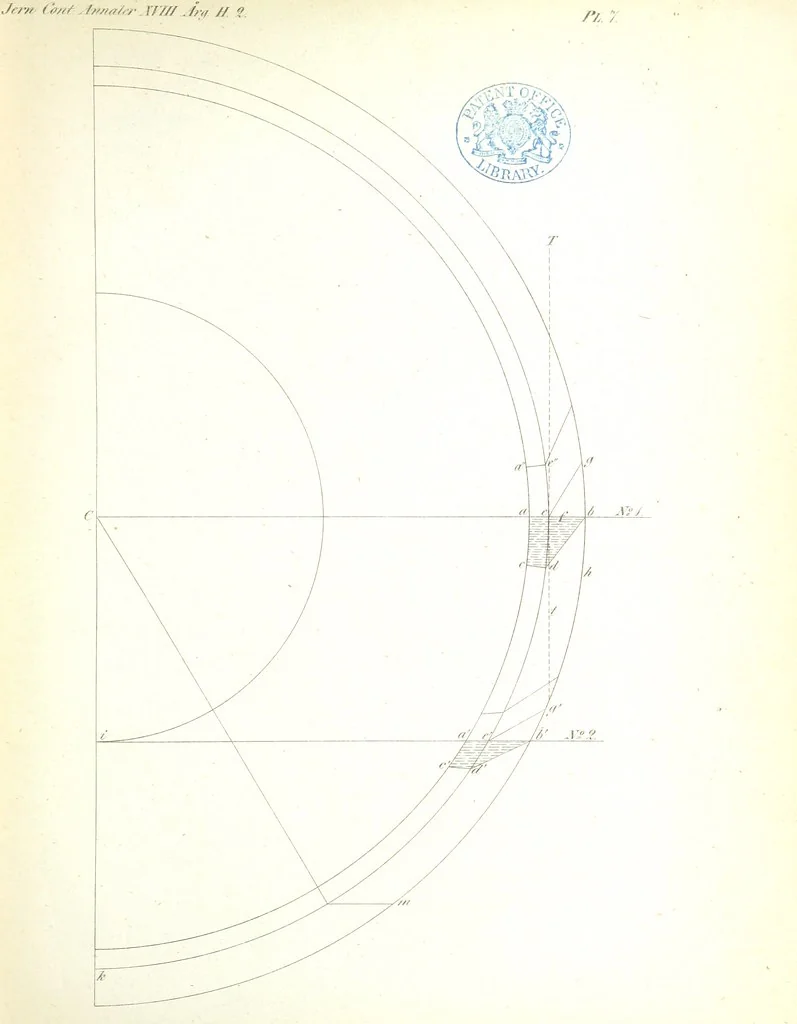 An illustration from Supplementary plates and tables, 1825, leaf 33