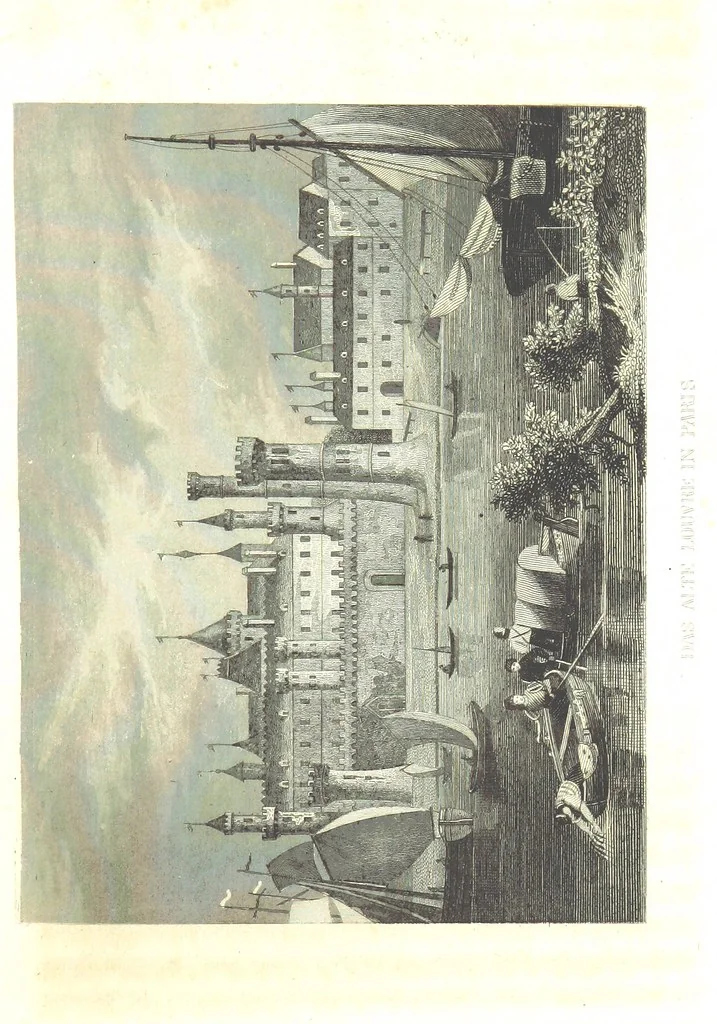 An illustration from Das Welttheater, oder die allgemeine Weltgeschichte von der Schöpfung bis zum Jahr 1840, etc, 1834, leaf 161