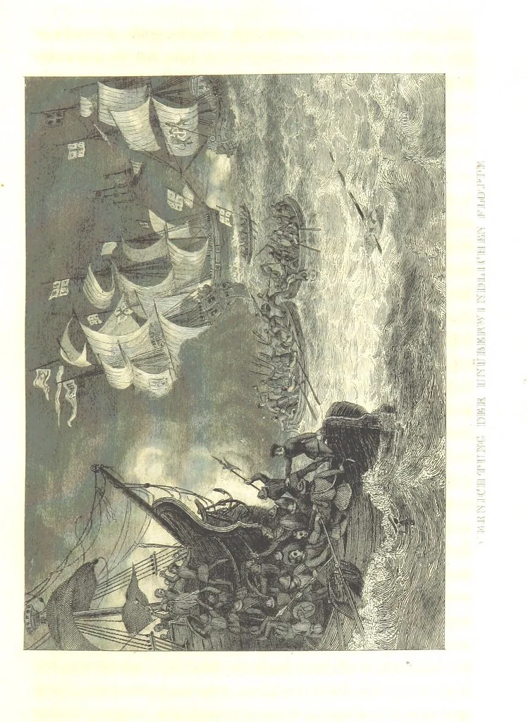 An illustration from Das Welttheater, oder die allgemeine Weltgeschichte von der Schöpfung bis zum Jahr 1840, etc, 1834, leaf 211