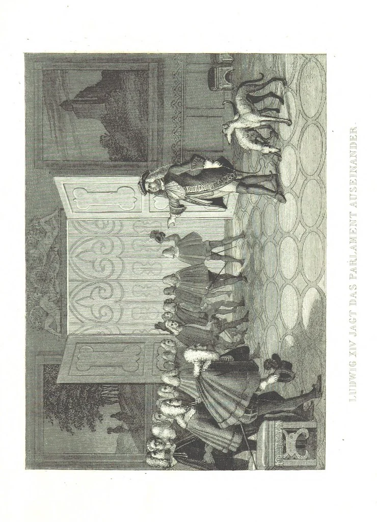 An illustration from Das Welttheater, oder die allgemeine Weltgeschichte von der Schöpfung bis zum Jahr 1840, etc, 1834, leaf 517