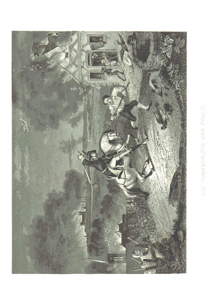 An illustration from Das Welttheater, oder die allgemeine Weltgeschichte von der Schöpfung bis zum Jahr 1840, etc, 1834, leaf 573
