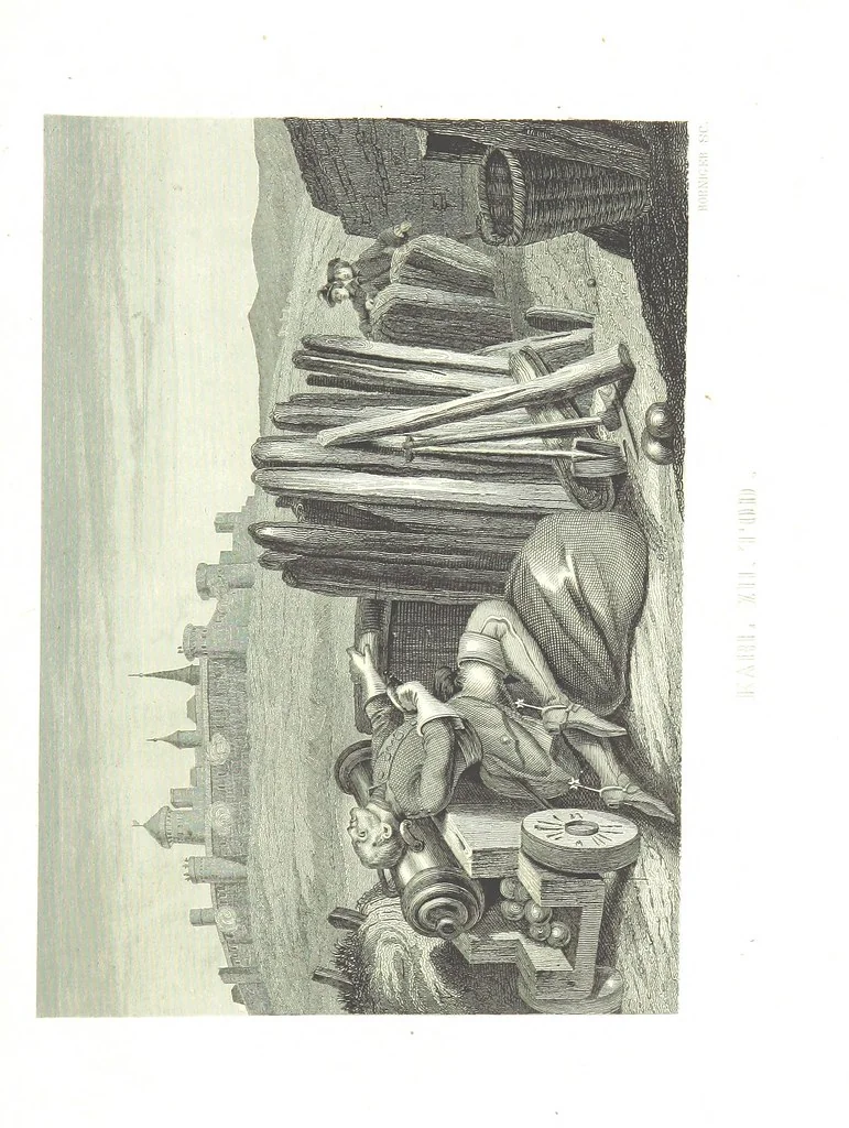 An illustration from Das Welttheater, oder die allgemeine Weltgeschichte von der Schöpfung bis zum Jahr 1840, etc, 1834, leaf 667