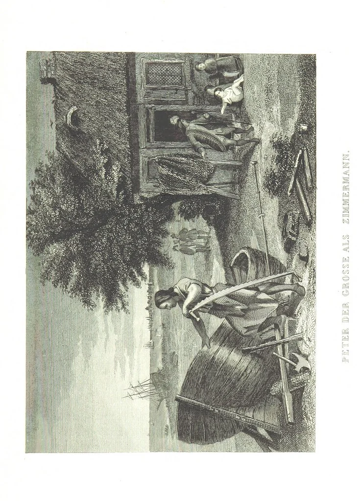 An illustration from Das Welttheater, oder die allgemeine Weltgeschichte von der Schöpfung bis zum Jahr 1840, etc, 1834, leaf 683