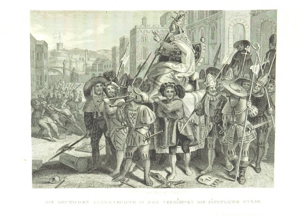An illustration from Das Welttheater, oder die allgemeine Weltgeschichte von der Schöpfung bis zum Jahr 1840, etc, 1834, leaf 73