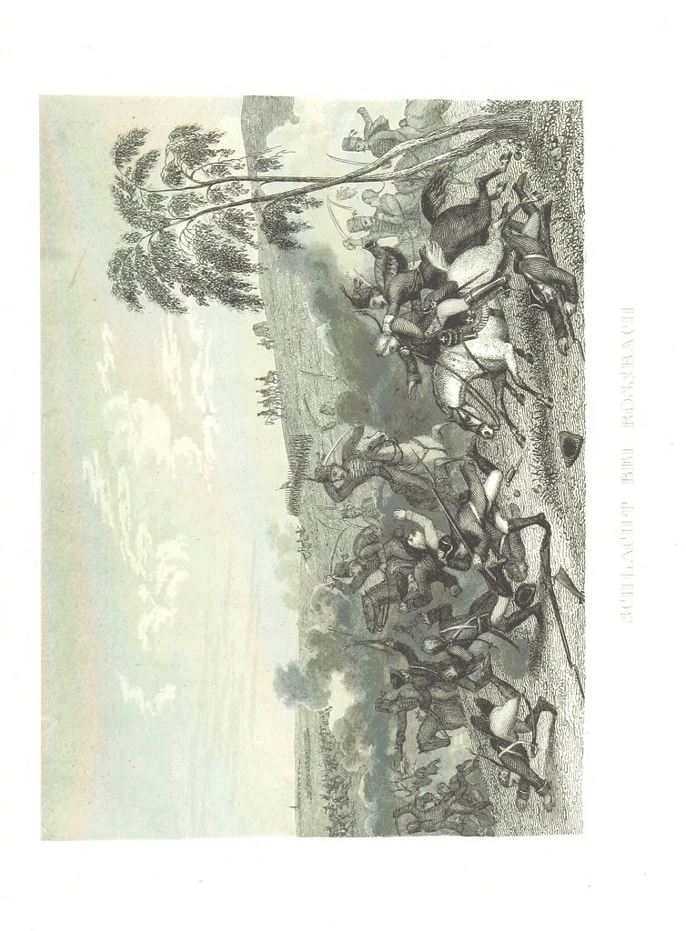An illustration from Das Welttheater, oder die allgemeine Weltgeschichte von der Schöpfung bis zum Jahr 1840, etc, 1834, leaf 783