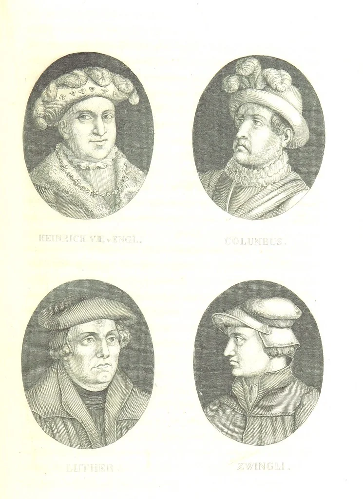 An illustration from Das Welttheater, oder die allgemeine Weltgeschichte von der Schöpfung bis zum Jahr 1840, etc, 1834, leaf 921