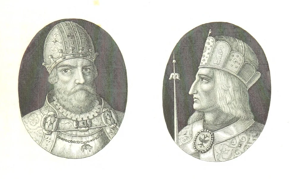 An illustration from Das Welttheater, oder die allgemeine Weltgeschichte von der Schöpfung bis zum Jahr 1840, etc, 1834, leaf 923
