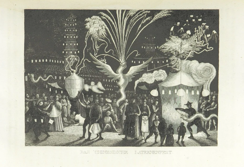 An illustration from Das Welttheater, oder die allgemeine Weltgeschichte von der Schöpfung bis zum Jahr 1840, etc, 1834, leaf 1101