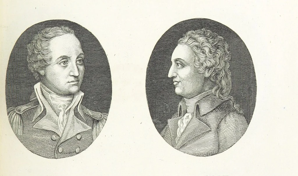 An illustration from Das Welttheater, oder die allgemeine Weltgeschichte von der Schöpfung bis zum Jahr 1840, etc, 1834, leaf 1117
