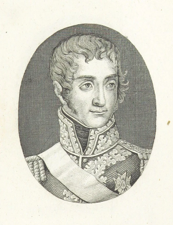 An illustration from Das Welttheater, oder die allgemeine Weltgeschichte von der Schöpfung bis zum Jahr 1840, etc, 1834, leaf 1119
