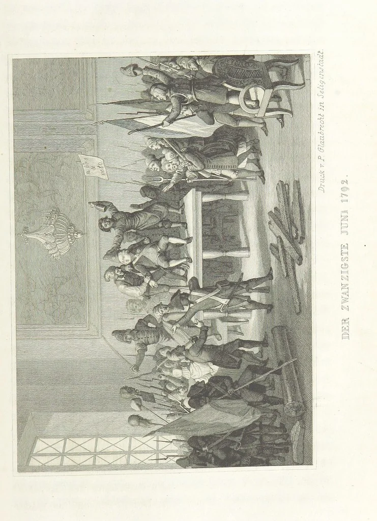 An illustration from Das Welttheater, oder die allgemeine Weltgeschichte von der Schöpfung bis zum Jahr 1840, etc, 1834, leaf 299