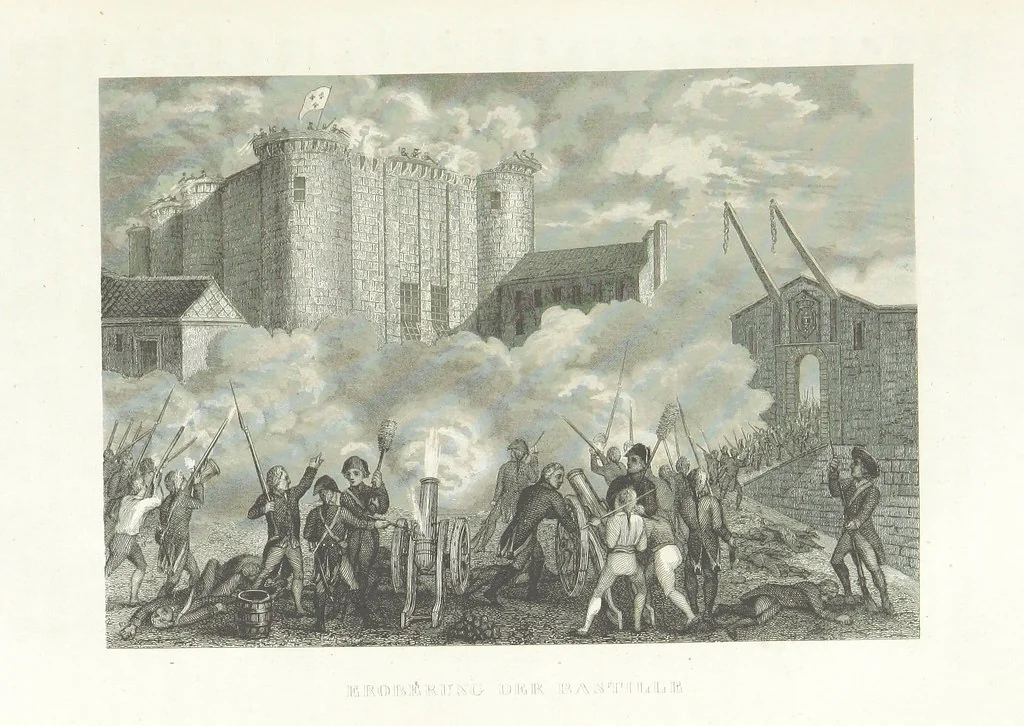 An illustration from Das Welttheater, oder die allgemeine Weltgeschichte von der Schöpfung bis zum Jahr 1840, etc, 1834, leaf 43