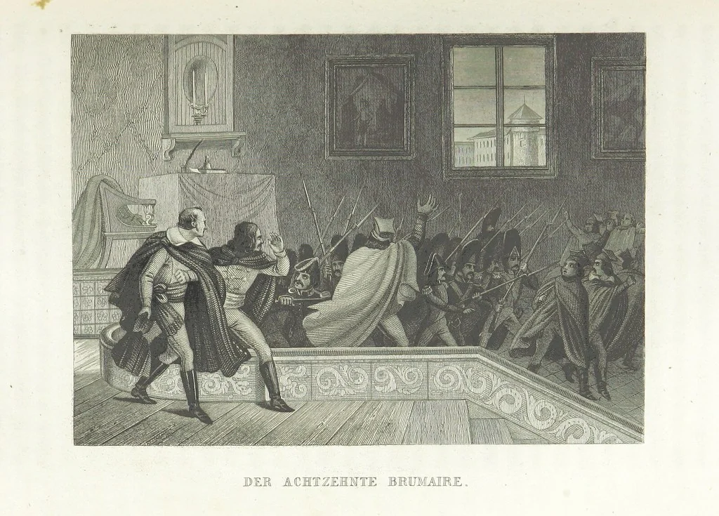 An illustration from Das Welttheater, oder die allgemeine Weltgeschichte von der Schöpfung bis zum Jahr 1840, etc, 1834, leaf 569