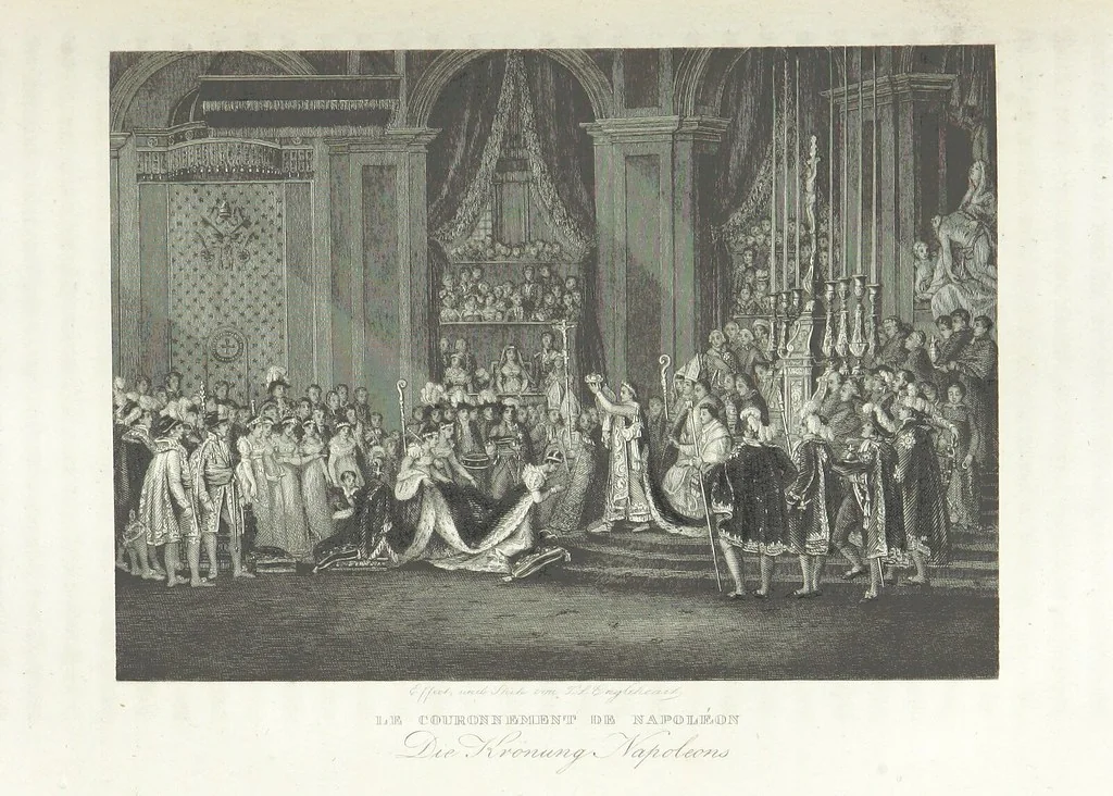 An illustration from Das Welttheater, oder die allgemeine Weltgeschichte von der Schöpfung bis zum Jahr 1840, etc, 1834, leaf 651