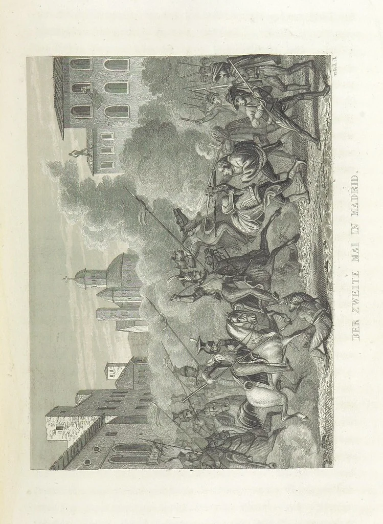 An illustration from Das Welttheater, oder die allgemeine Weltgeschichte von der Schöpfung bis zum Jahr 1840, etc, 1834, leaf 717