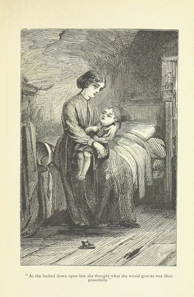 An illustration from Old pictures in a new frame ... With illustrations, 1877, leaf 141
