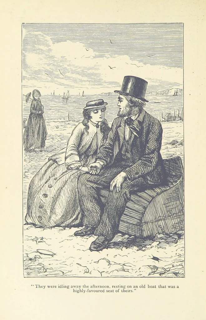 An illustration from Old pictures in a new frame ... With illustrations, 1877, leaf 228