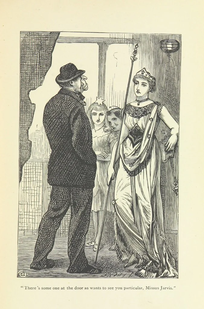 An illustration from Old pictures in a new frame ... With illustrations, 1877, leaf 47
