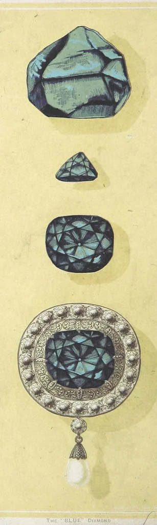 An illustration from Precious Stones and Gems, their history and distinguishing characteristics ... Illustrated, etc, 1877, leaf 10