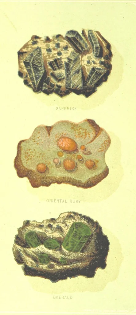An illustration from Precious Stones and Gems ... Third edition, 1882, leaf 186
