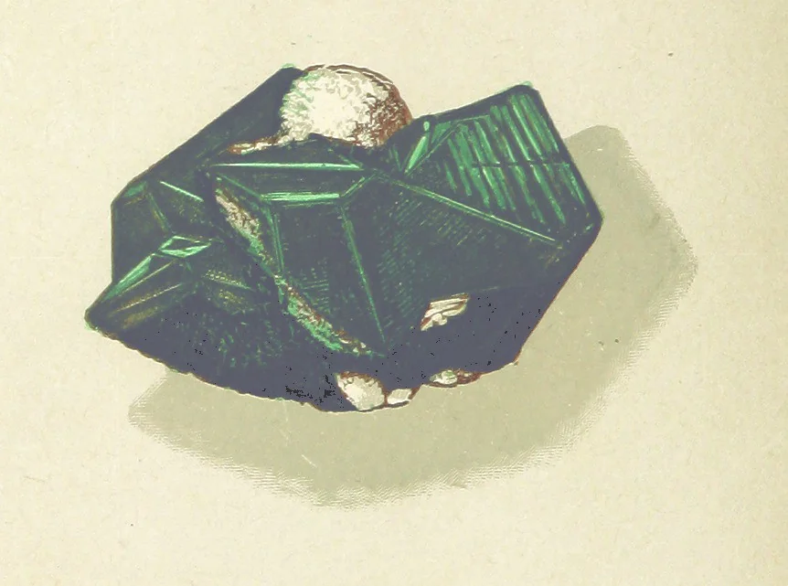 An illustration from Precious Stones and Gems ... Fifth edition, revised and largely rewritten, with chapters on the ruby mines of Burma, 1892, leaf 268